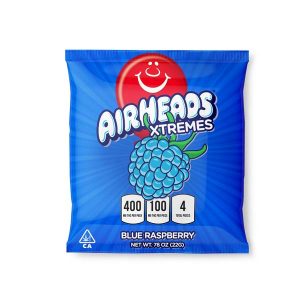 Airheads Xtremes Blue Raspberry 400mg THC