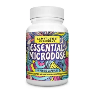 Essential Microdose 125mg Caps (Limitless Mushrooms)